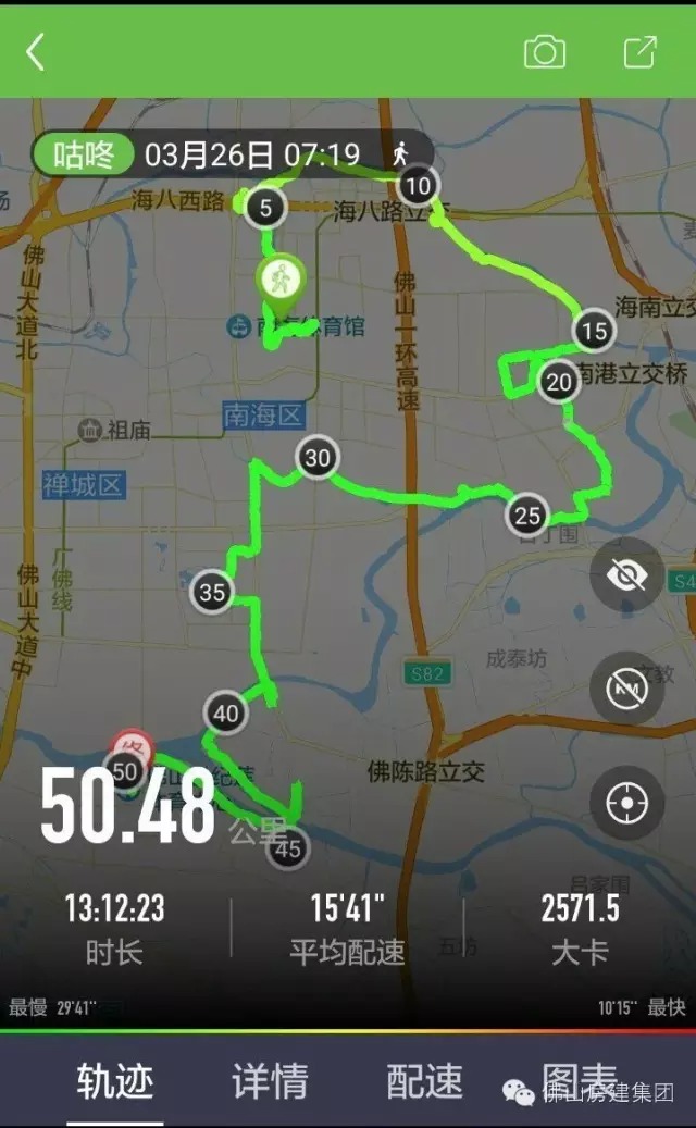 50公里徒步，房建人的風(fēng)采